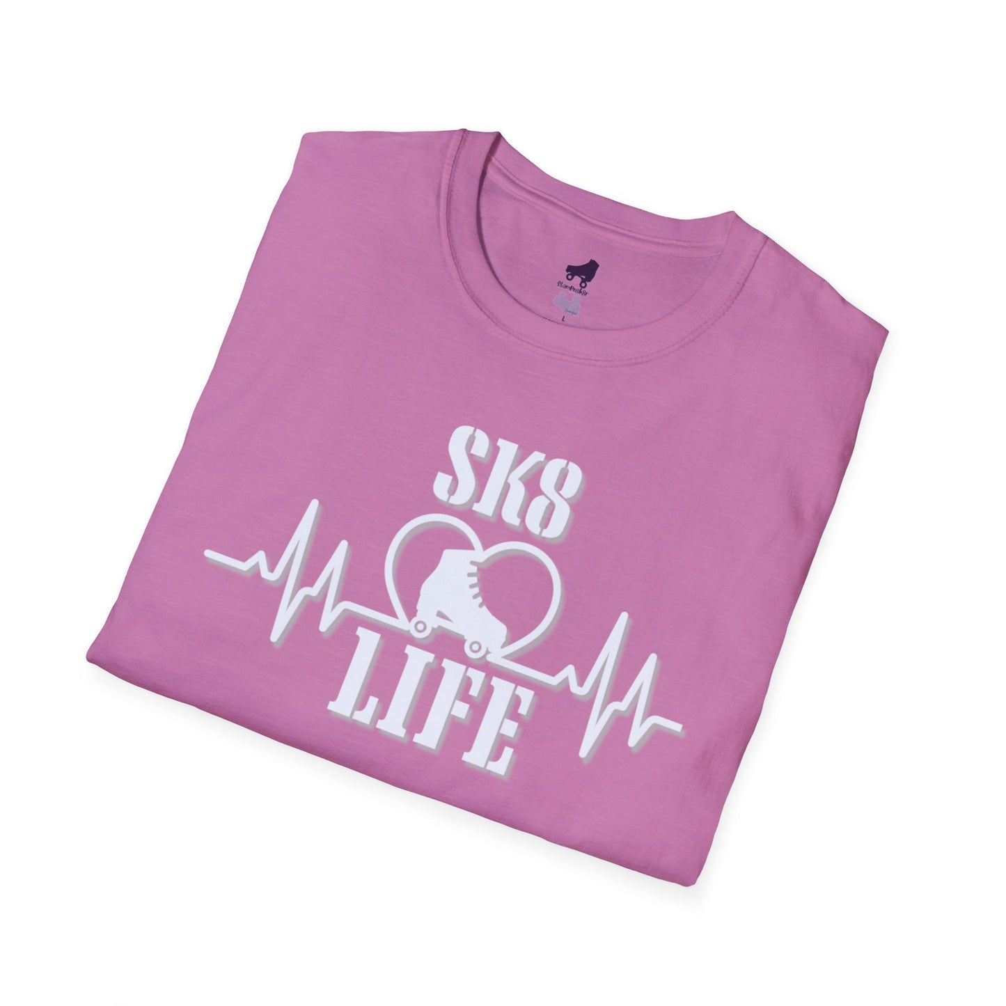 SK8 LIFE Roller Skate shirt Unisex Softstyle T-Shirt
