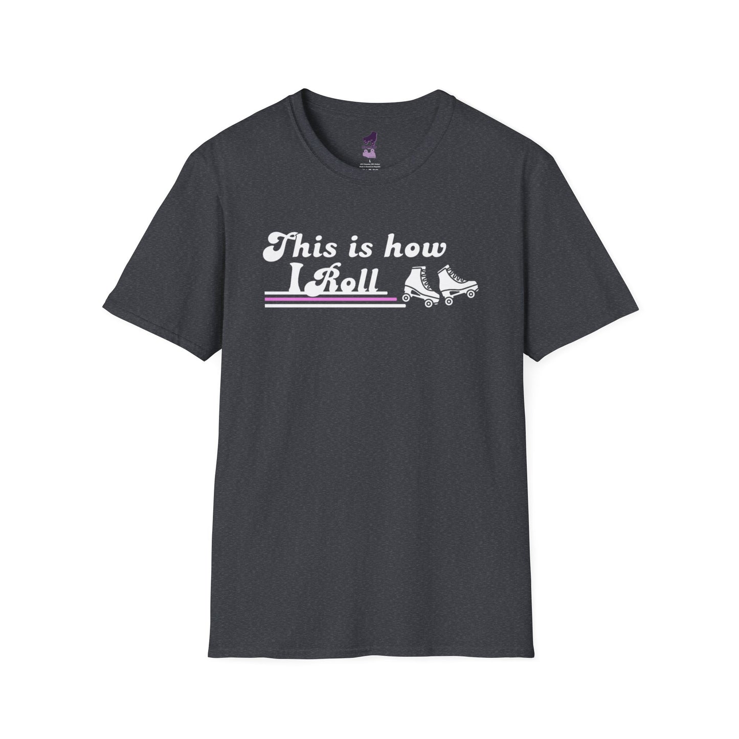 Retro This Is How I Roll Unisex Softstyle T-Shirt