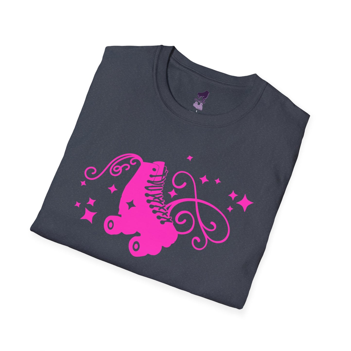 Roller Skate Sparkle Unisex Softstyle T-Shirt