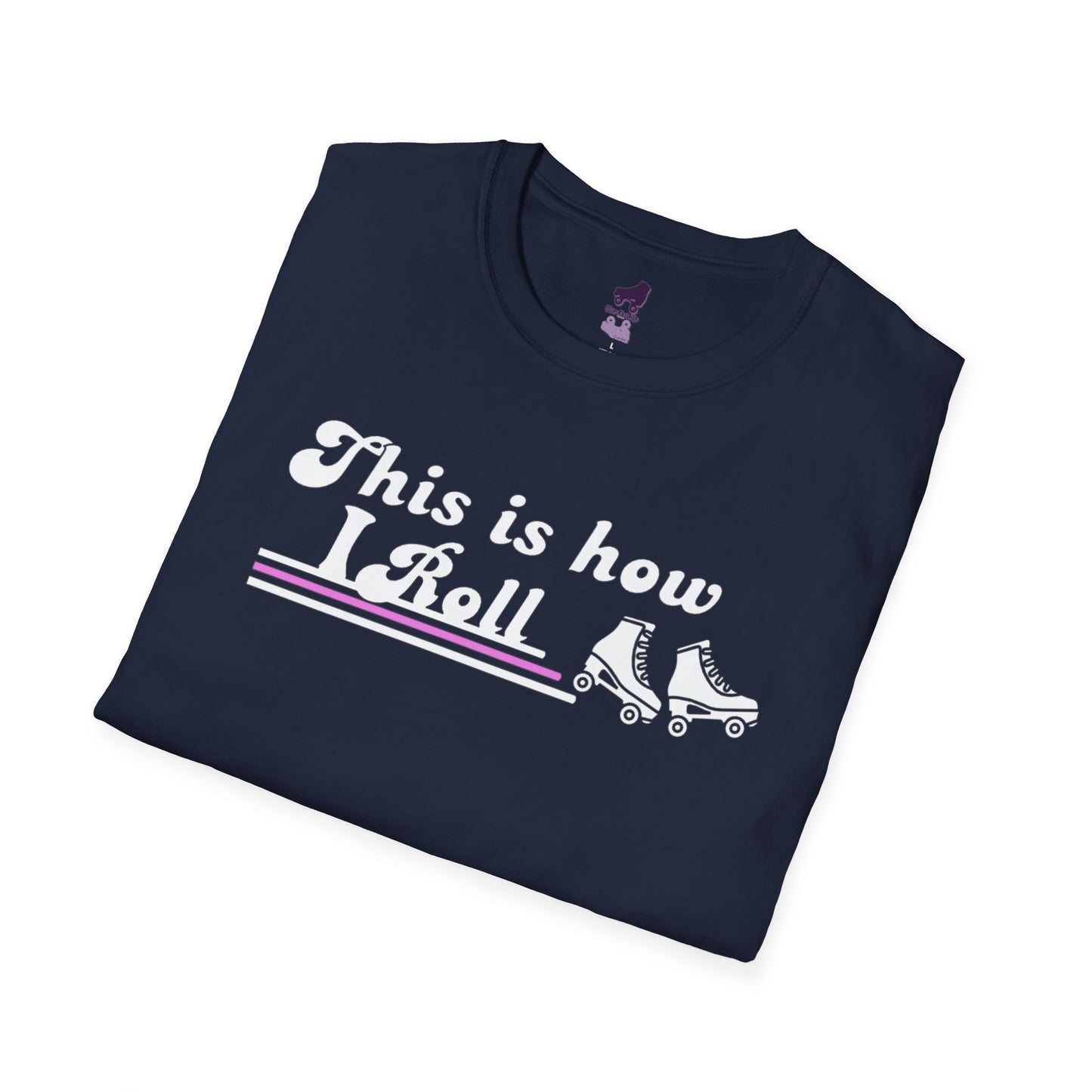 Retro This Is How I Roll Unisex Softstyle T-Shirt