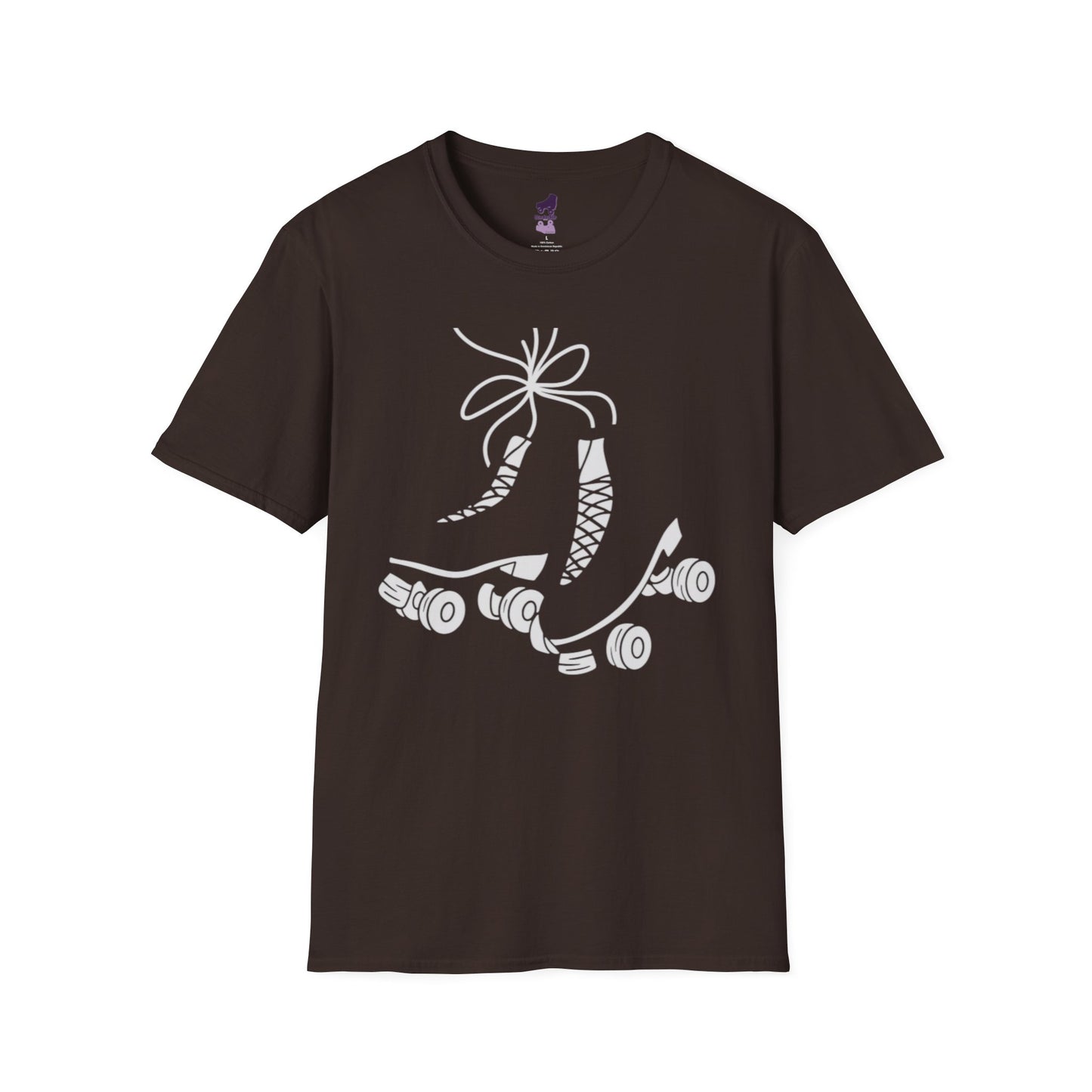 All Laced Up Roller Skates Unisex Soft-Style T-shirt