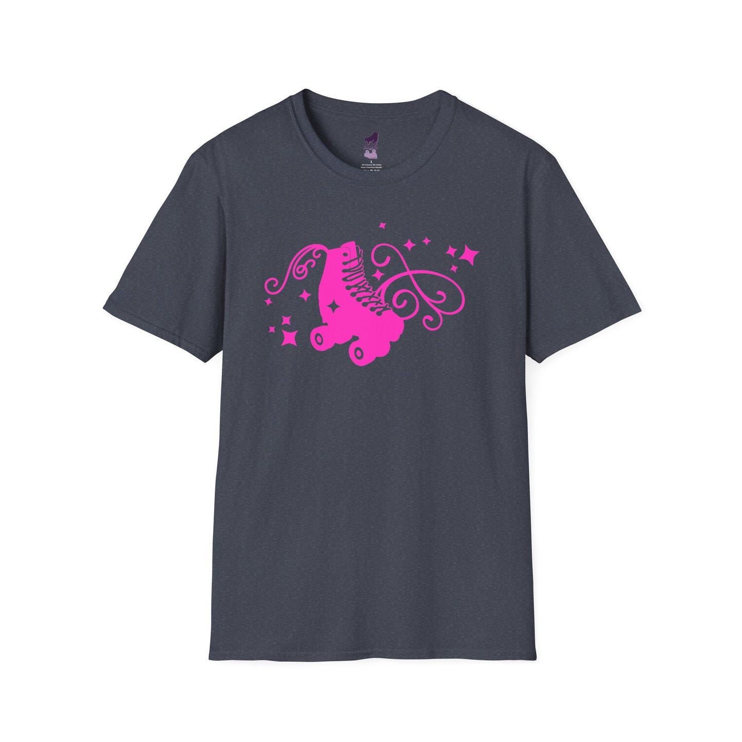 Roller Skate Sparkle Unisex Softstyle T-Shirt