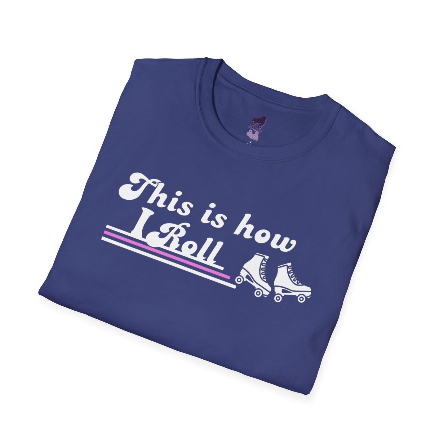 Retro This Is How I Roll Unisex Softstyle T-Shirt