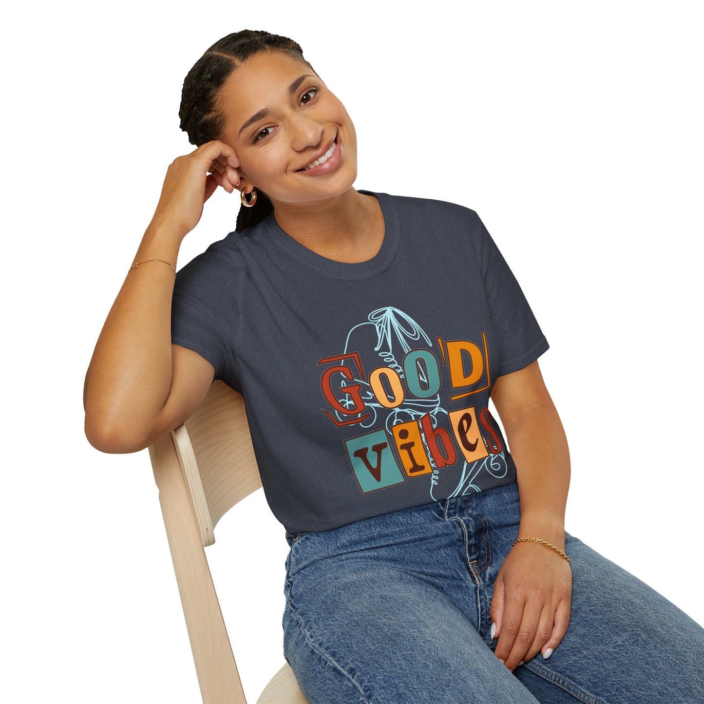 Deb's Good Vibes Unisex Softstyle T-Shirt