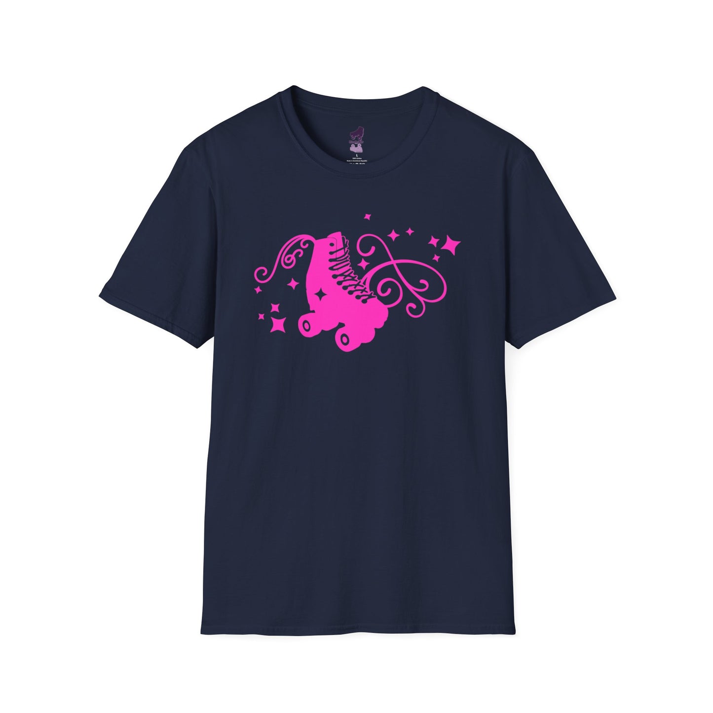 Roller Skate Sparkle Unisex Softstyle T-Shirt