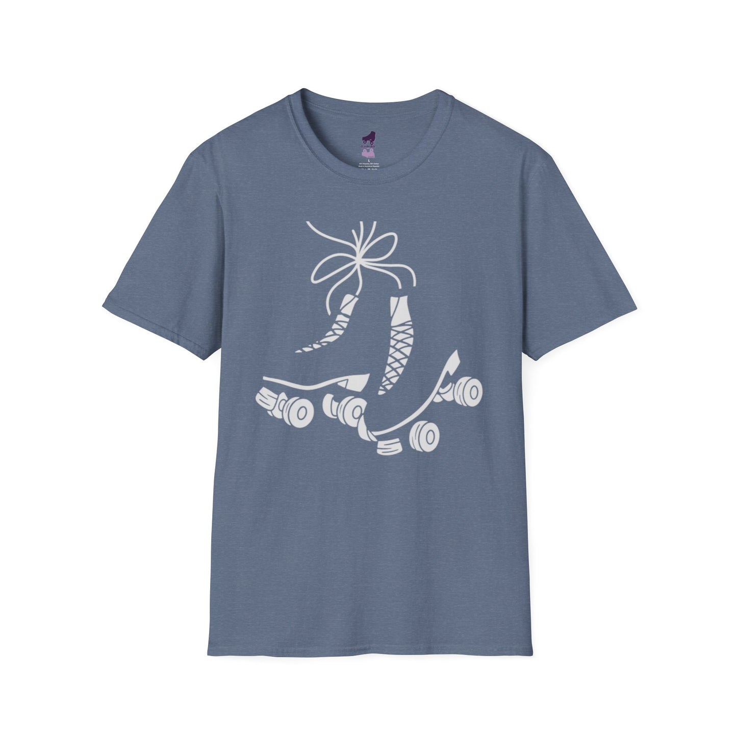 Hanging Roller Skates Unisex Soft-Style T-shirt