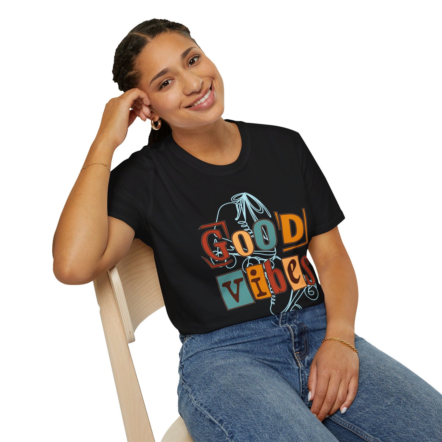 Deb's Good Vibes Unisex Softstyle T-Shirt