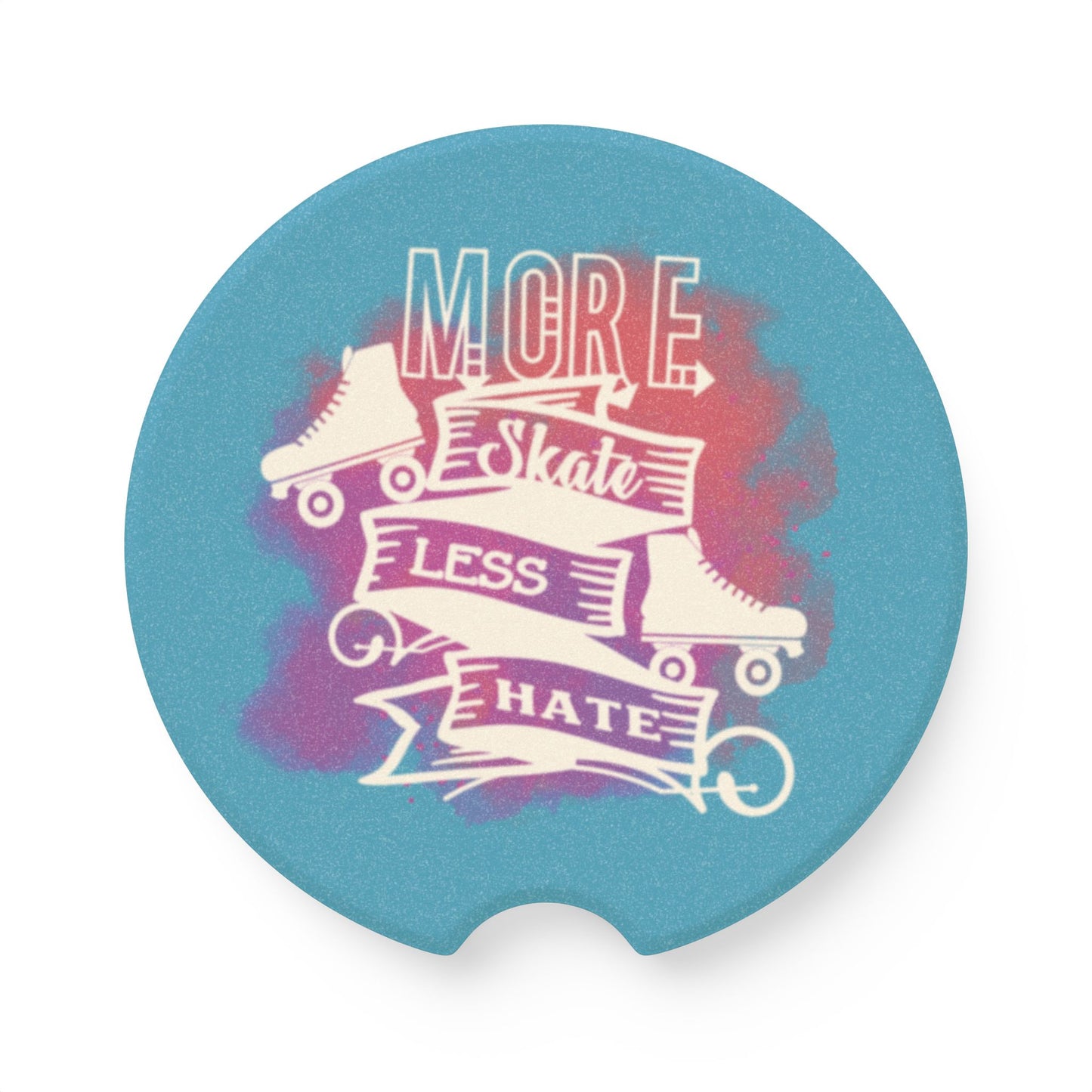 More Skate Less Hate, Soapstone Car Coaster