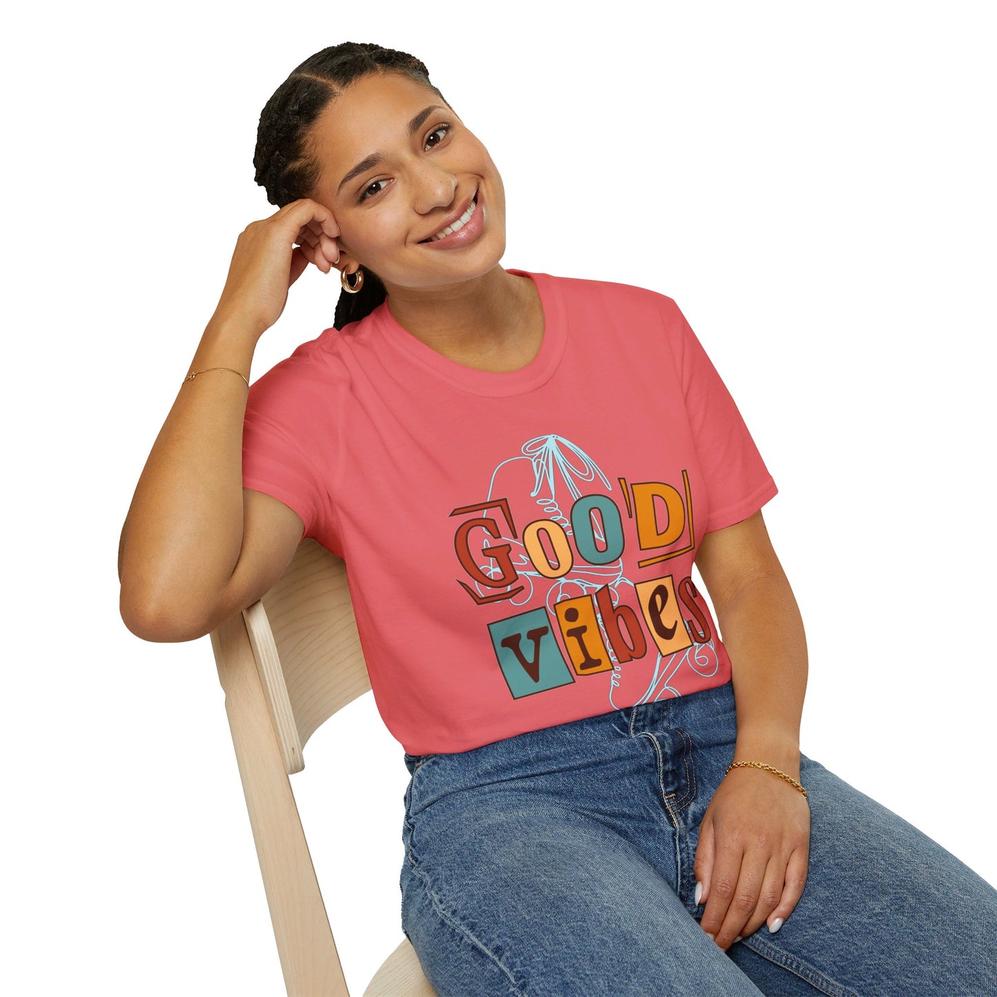 Deb's Good Vibes Unisex Softstyle T-Shirt