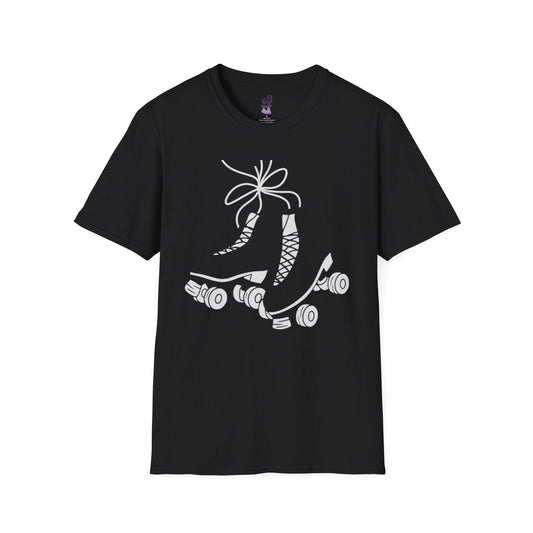 Hanging Roller Skates Unisex Soft-Style T-shirt