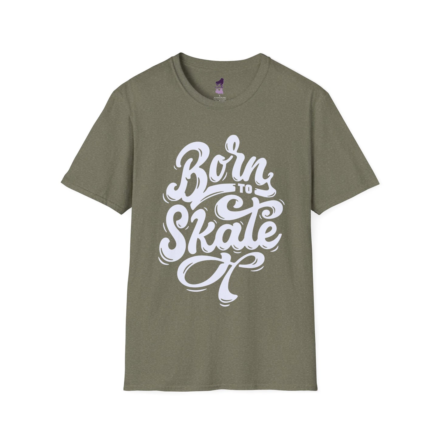 Born to Skate Unisex Softstyle T-Shirt