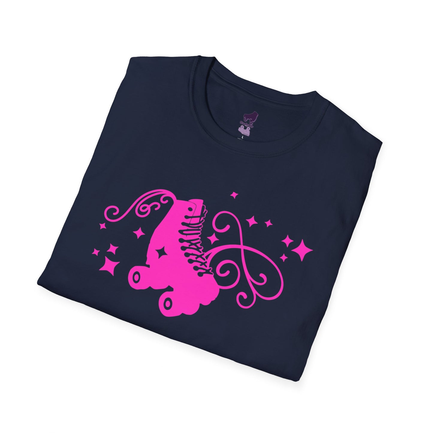 Roller Skate Sparkle Unisex Softstyle T-Shirt