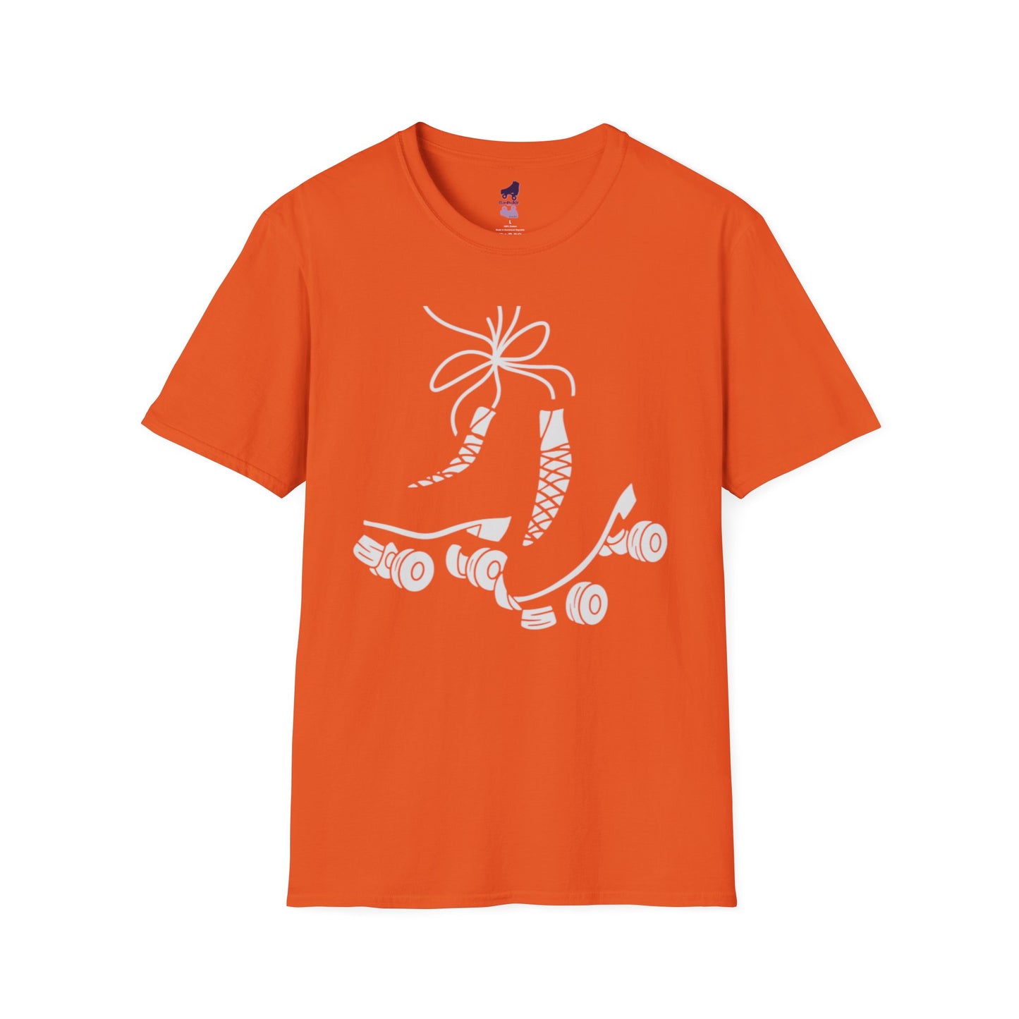 All Laced Up Roller Skates Unisex Soft-Style T-shirt