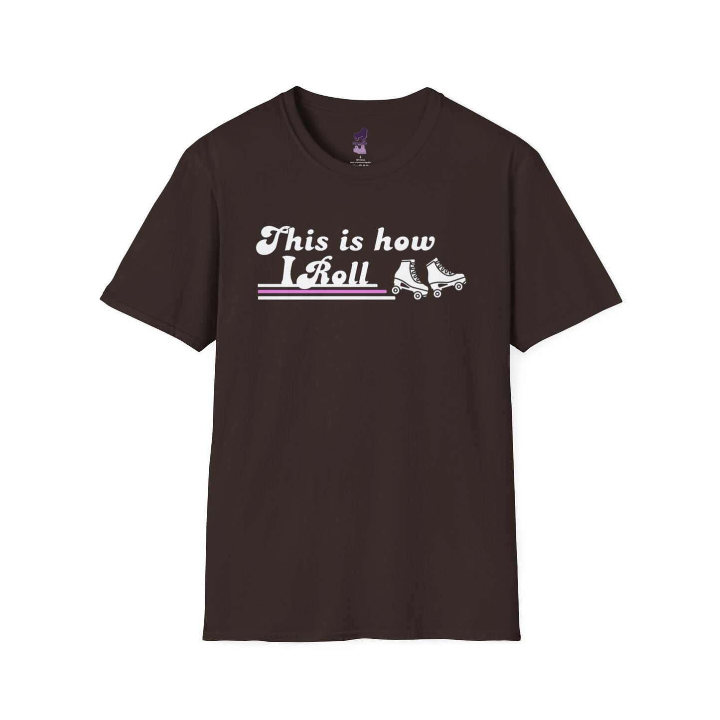 Retro This Is How I Roll Unisex Softstyle T-Shirt