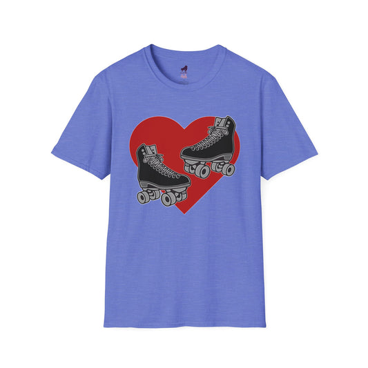 Skate Heart Unisex Softstyle T-Shirt