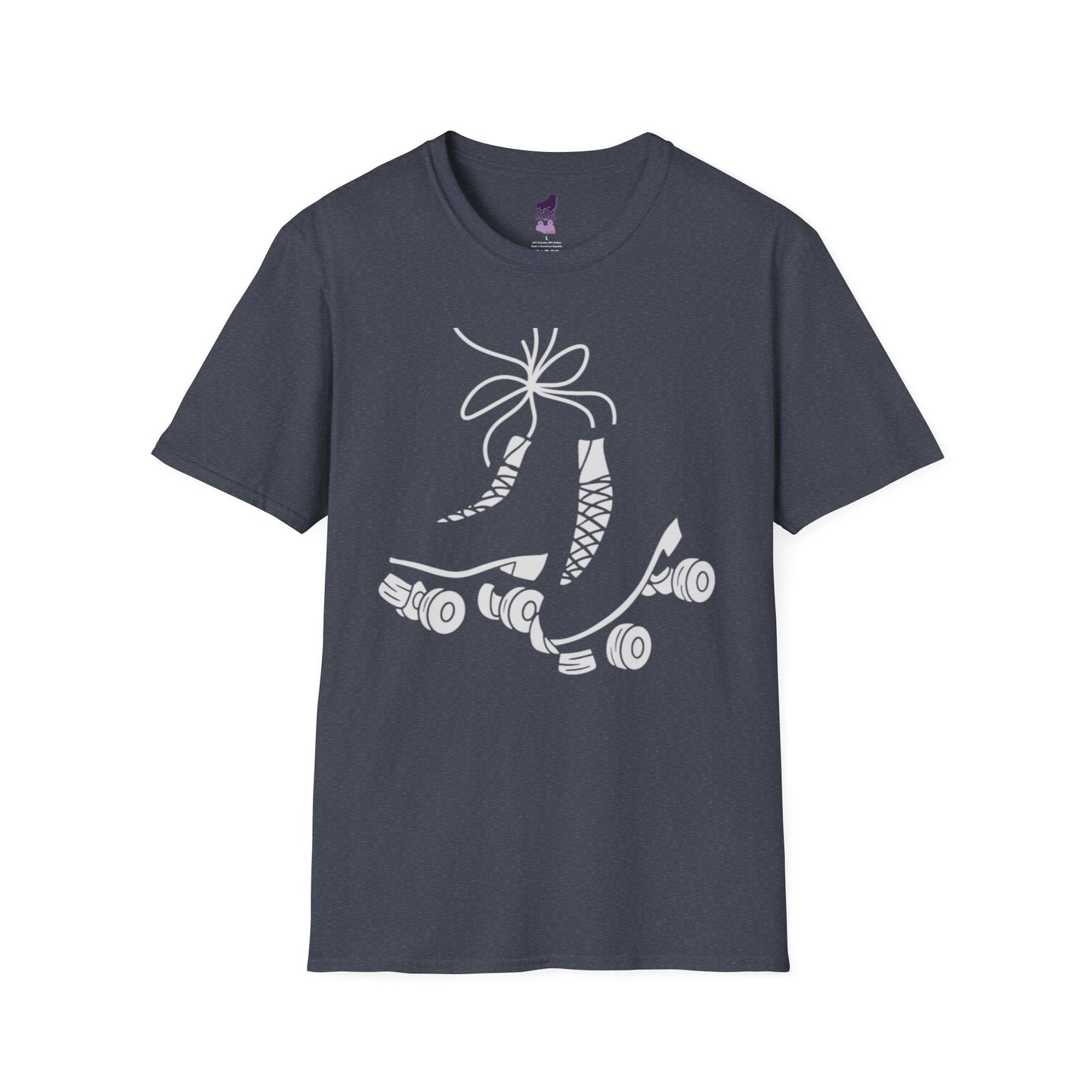 All Laced Up Roller Skates Unisex Soft-Style T-shirt