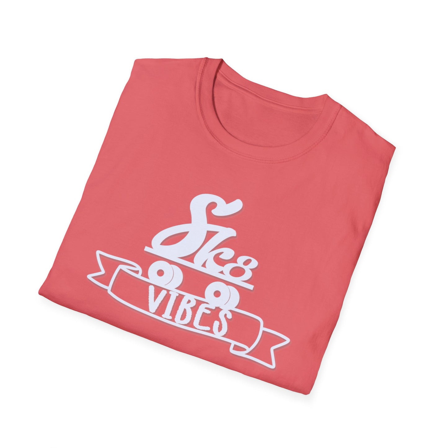 Sk8 Vibes Roller Skate Unisex Softstyle T-Shirt