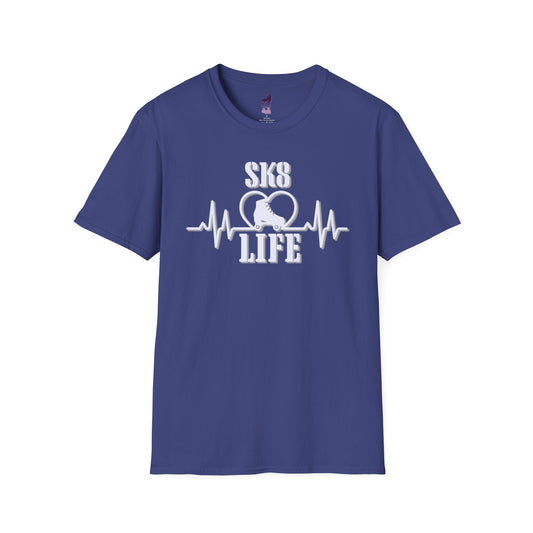 SK8 LIFE Roller Skate shirt Unisex Softstyle T-Shirt